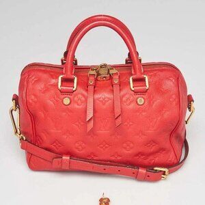 Louis Vuitton Orient Monogram Empreinte Leather Speedy 25 Bandouliere Bag